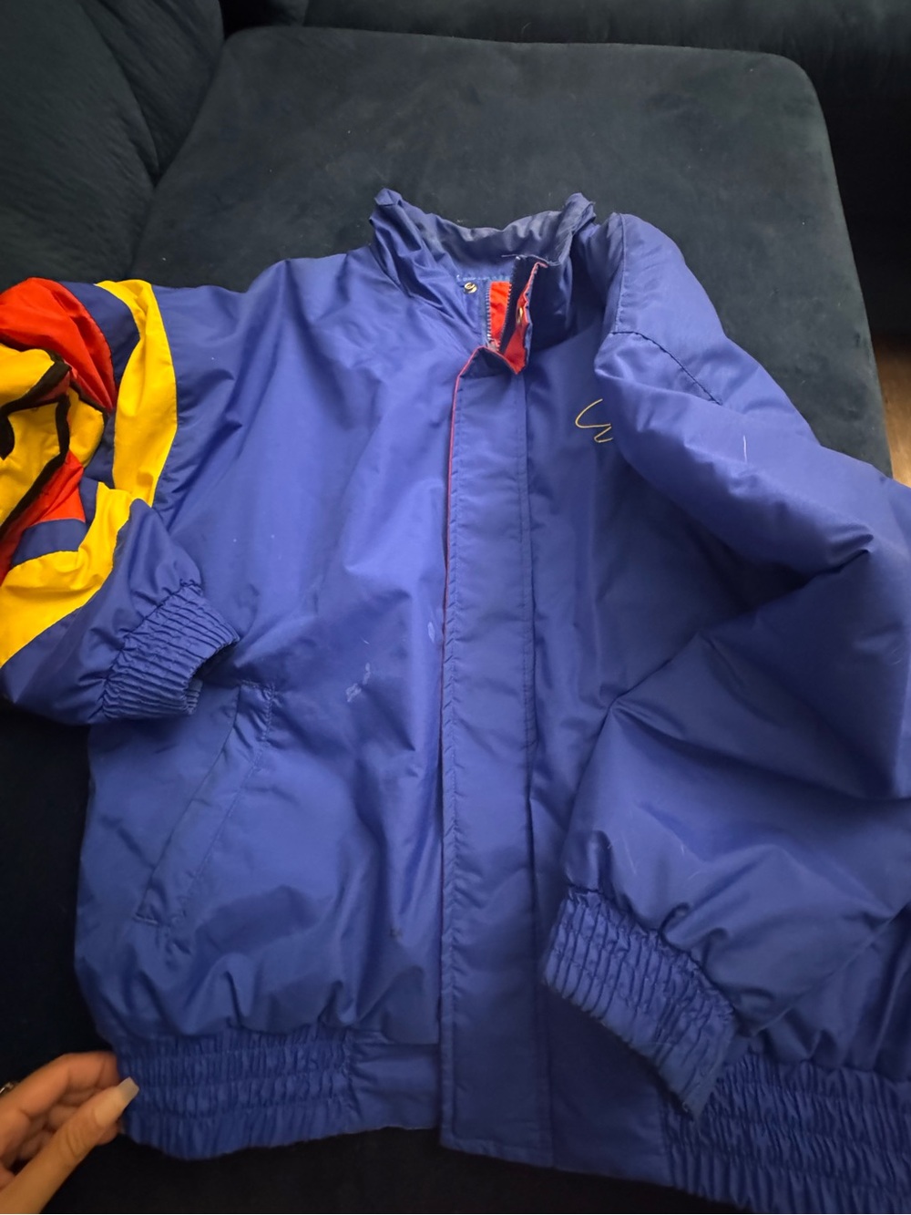 Large vintage Jeff Gordon DuPont Racing jacket